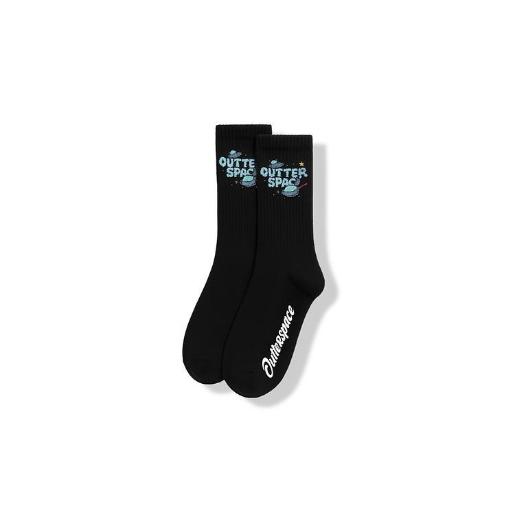 LOGO SOCKS - BLACK