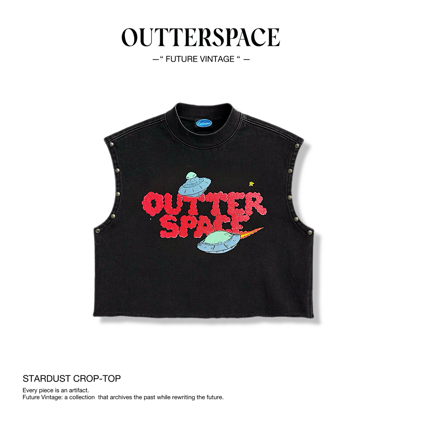 STARDUST CROP-TOP