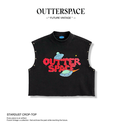 STARDUST CROP-TOP