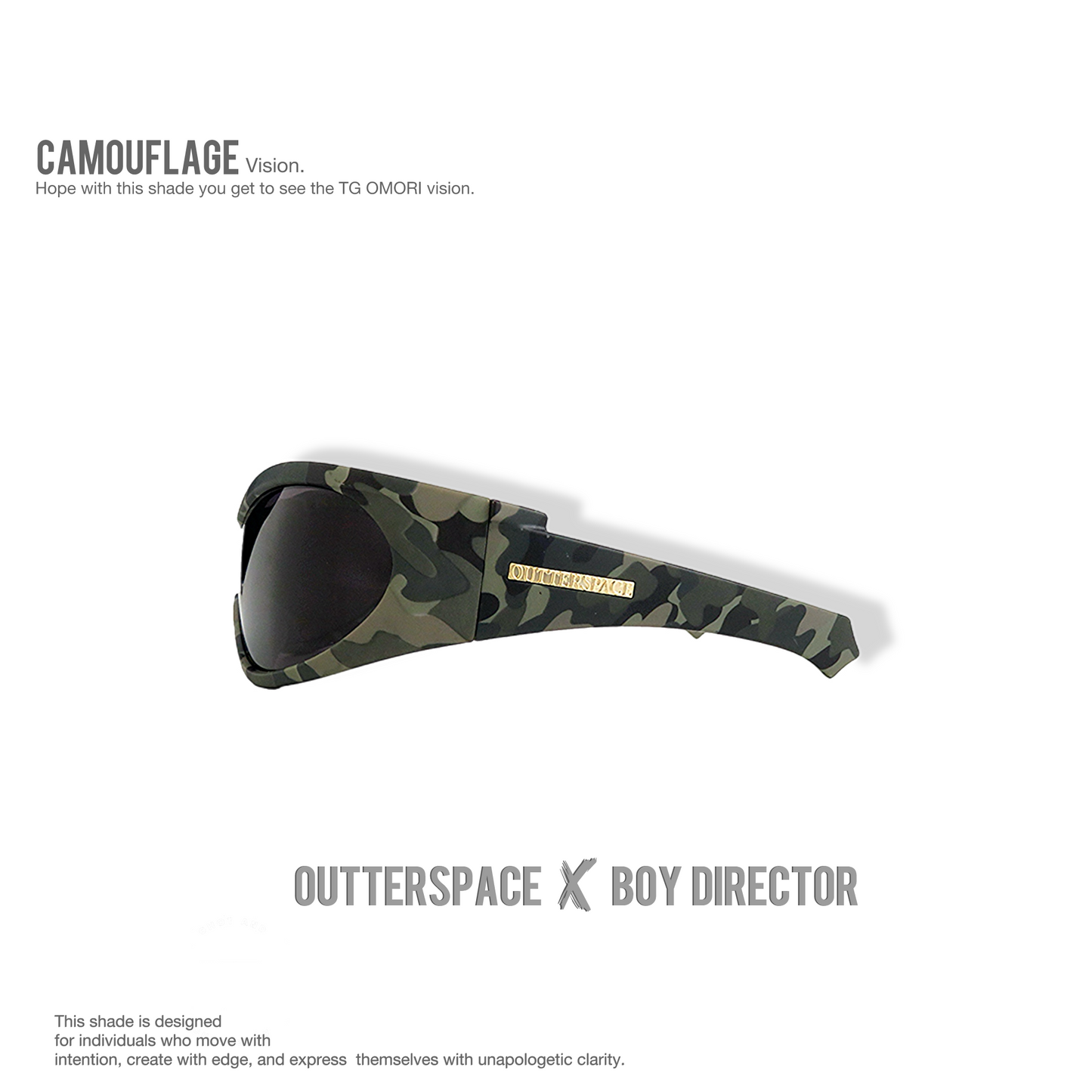 OUTTERSPACE X BOY DIRECTOR CAMOUFLAGE
