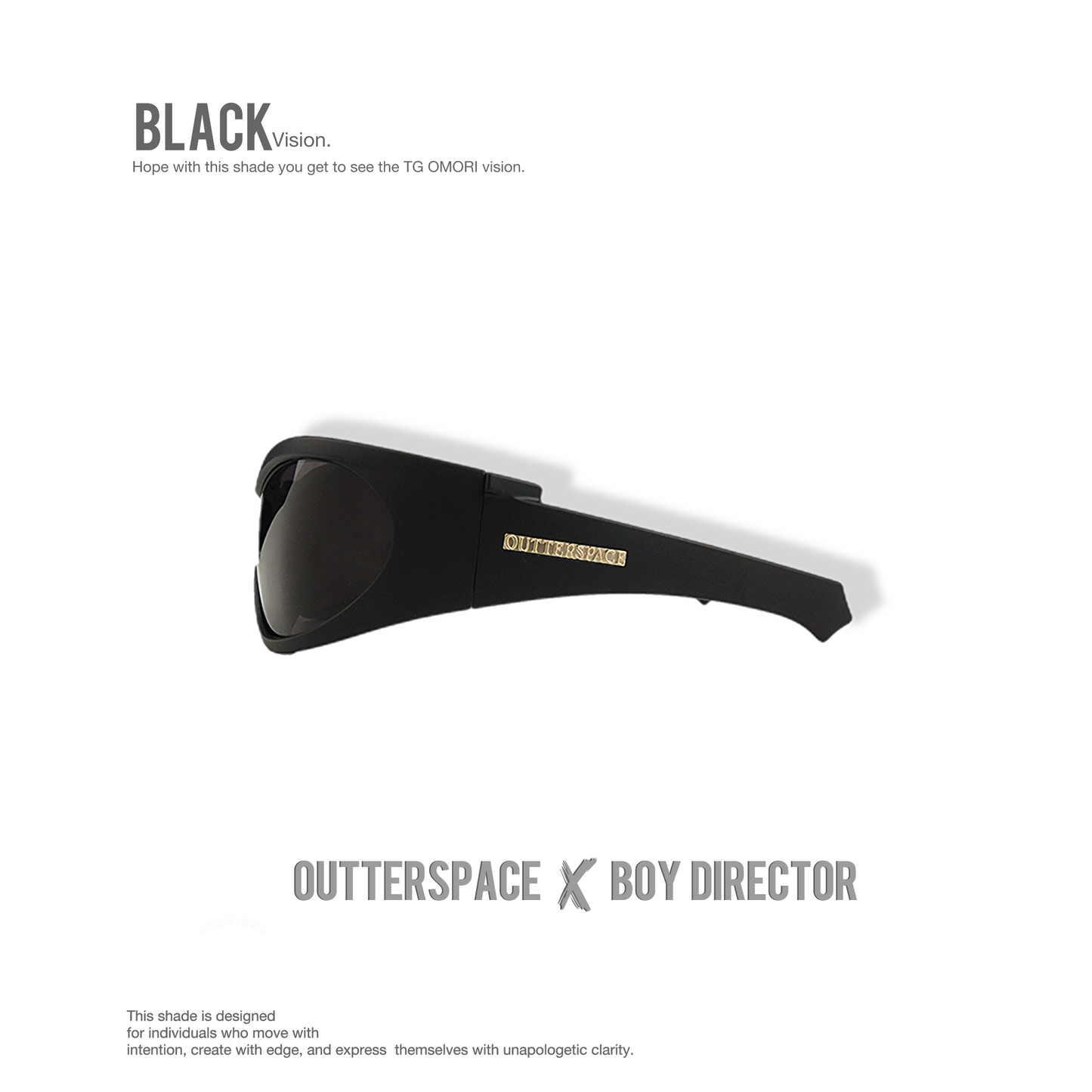 OUTTERSPACE X BOY DIRECTOR BLACK
