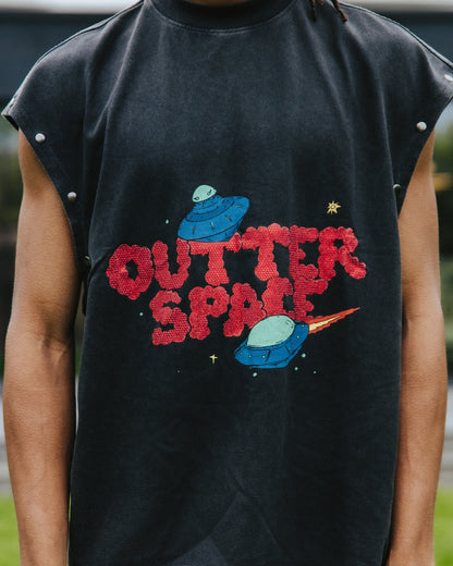 STARDUST CROP-TOP