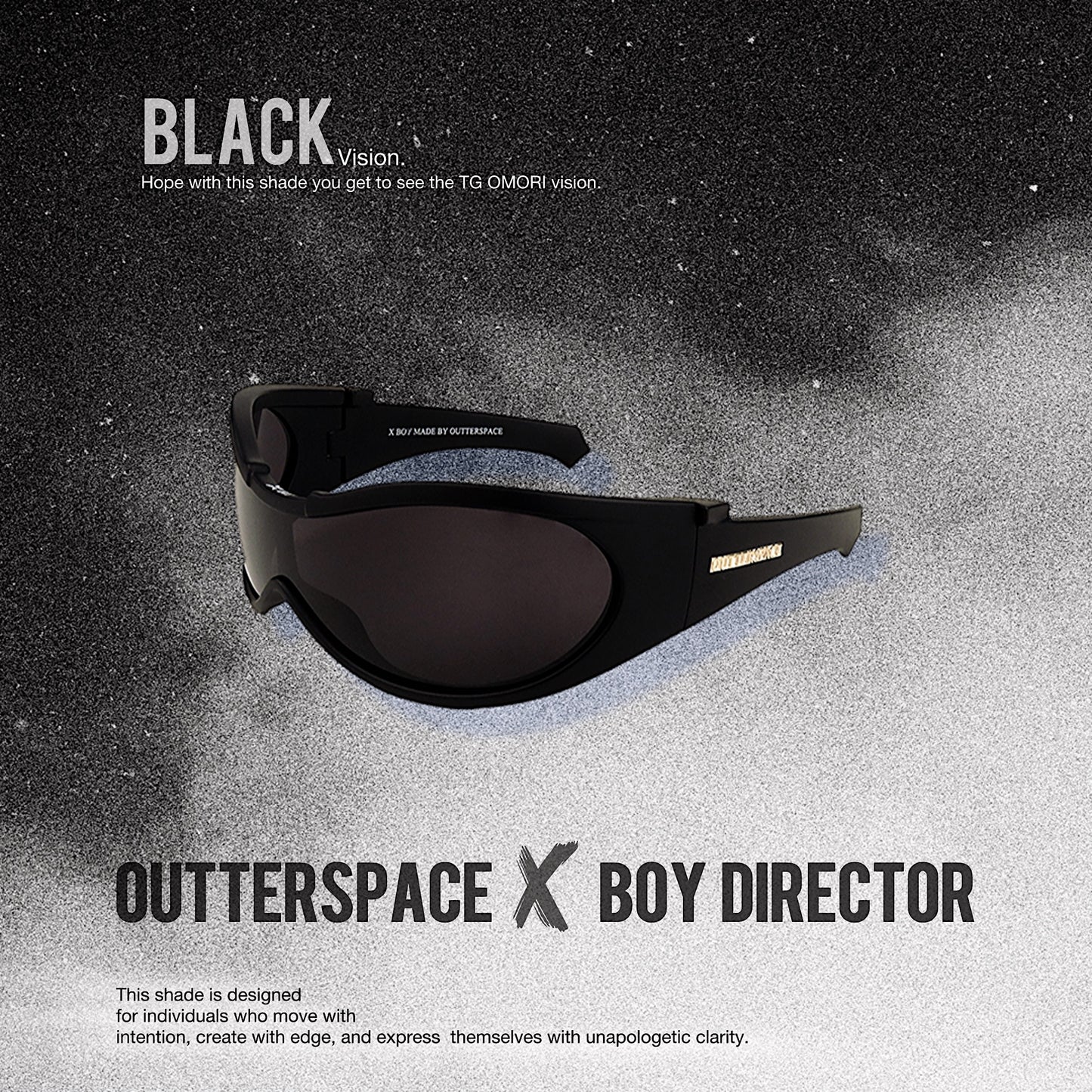 OUTTERSPACE X BOY DIRECTOR BLACK