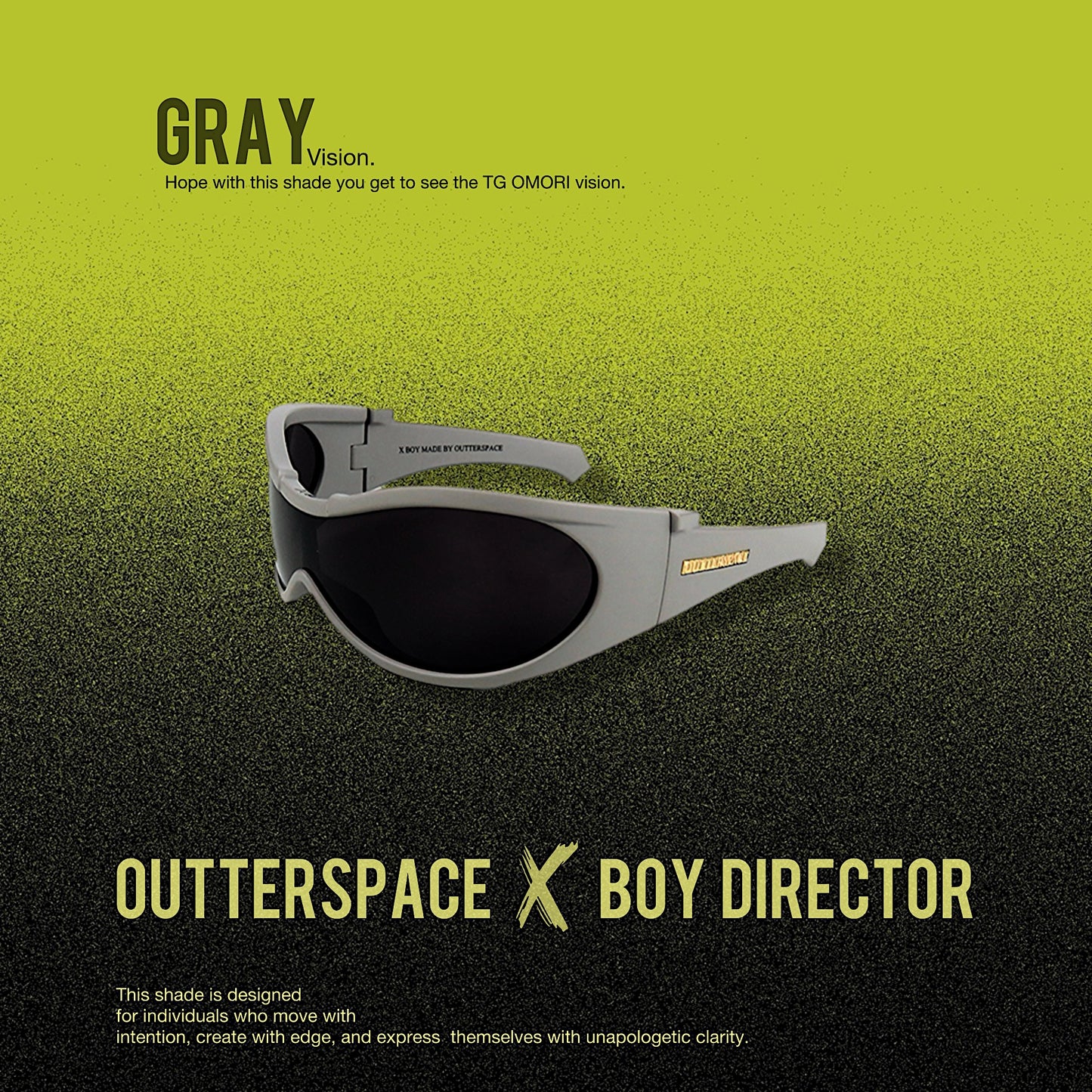 OUTTERSPACE X BOY DIRECTOR GREY