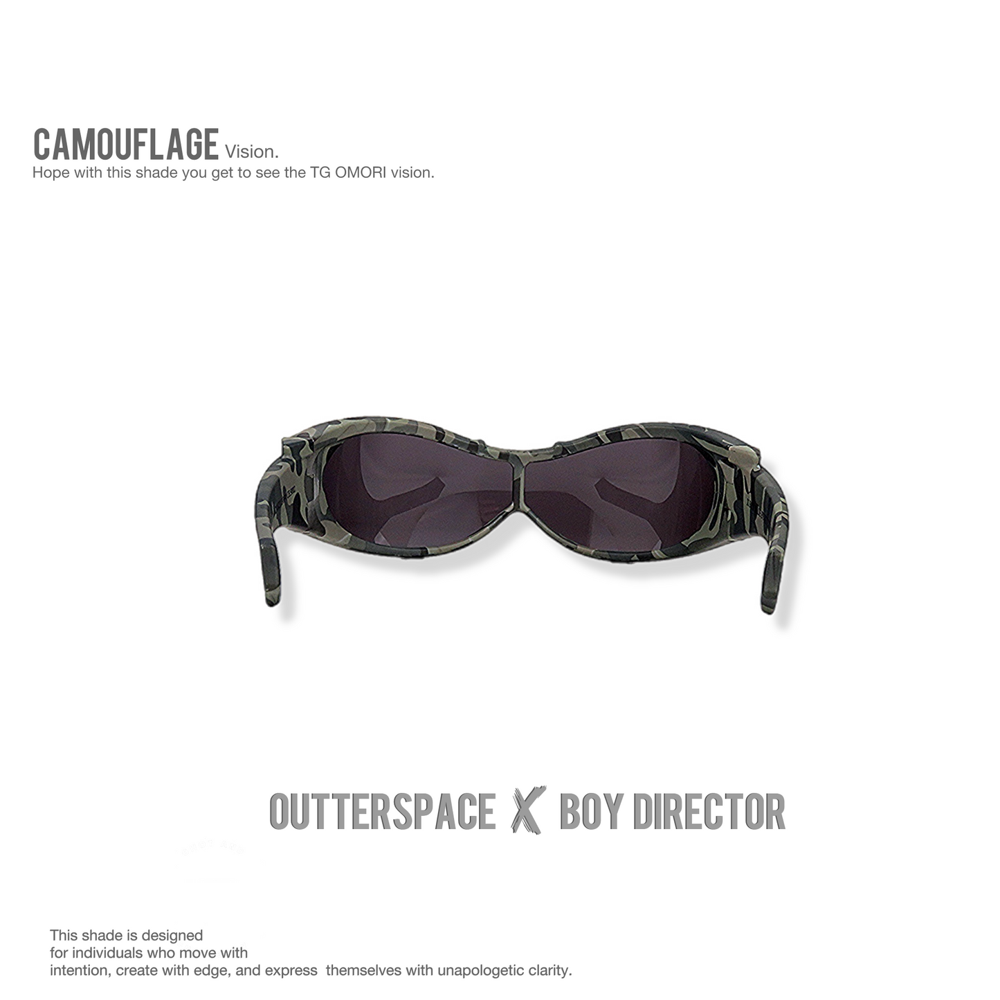 OUTTERSPACE X BOY DIRECTOR CAMOUFLAGE