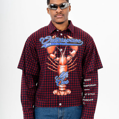 Mr Crab - Burgundy