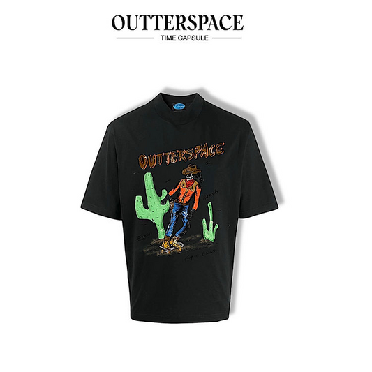 CACTUS SKATEBOARD (BLACK)